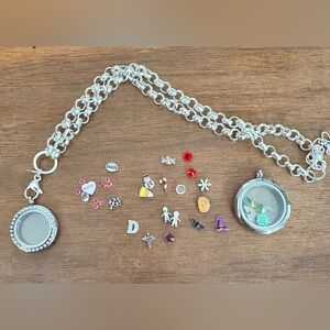Origami Owl collection.